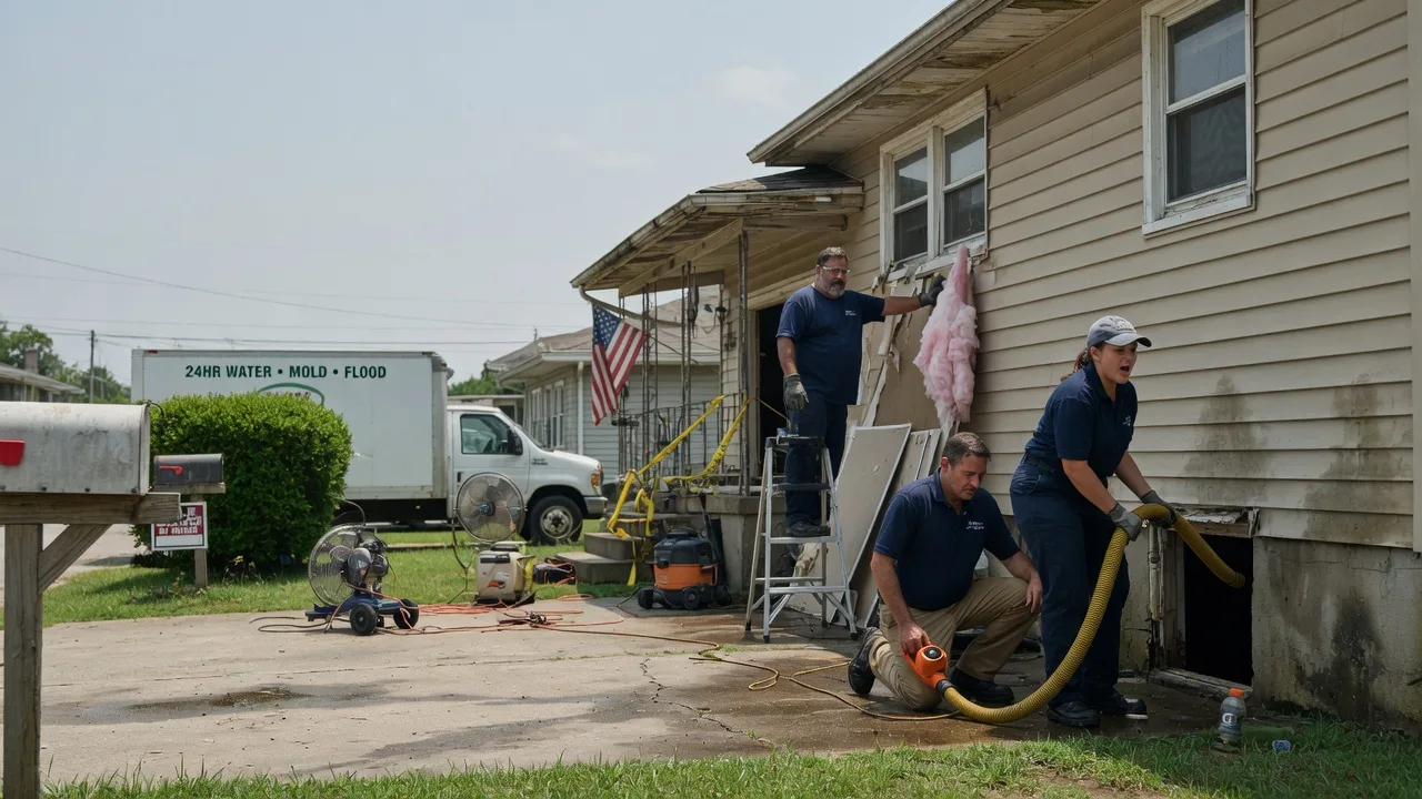Water Damage Repair in Wister, OK near me